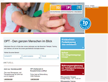 Tablet Screenshot of opt-siegen.de
